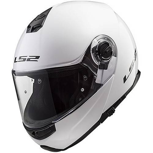 CASCO MODULARE LS2 FF325 STROBE GLOSS WHITE