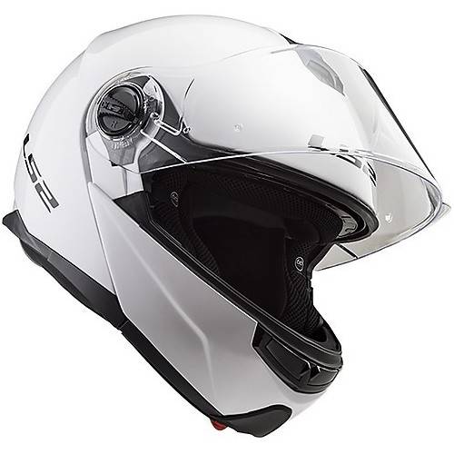 CASCO MODULARE LS2 FF325 STROBE GLOSS WHITE