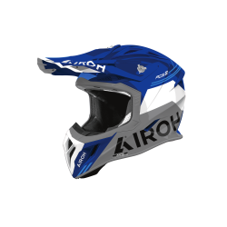 CASCO OFFROAD AVIATOR ACE 2 FURY BLUE GLOSS | AIROH