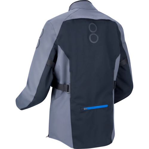 JACKET OXYGEN GREY/BLACK/BLUE | BERING