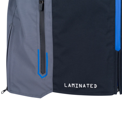 JACKET OXYGEN GREY/BLACK/BLUE | BERING