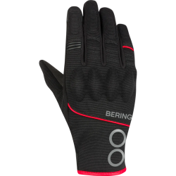GLOVES NASSAU BLACK/RED | BERING