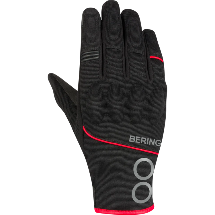 GLOVES NASSAU BLACK/RED | BERING