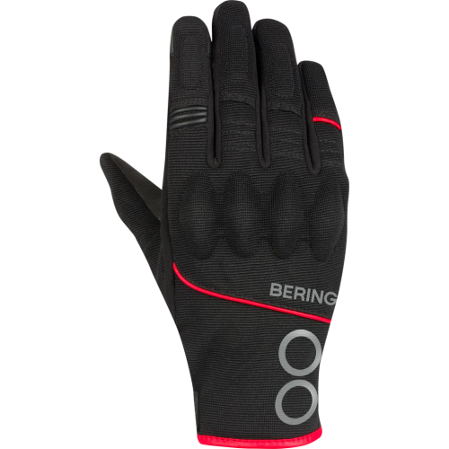 GLOVES NASSAU BLACK/RED | BERING
