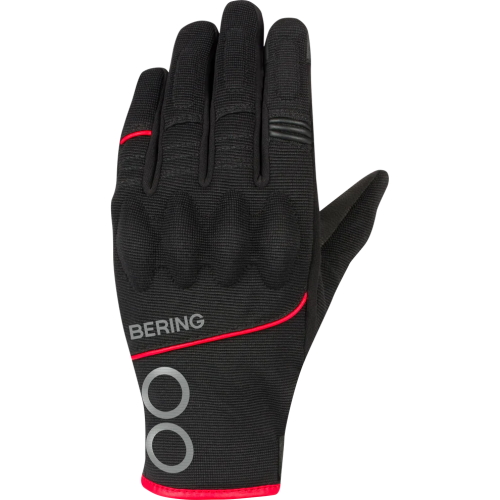 GLOVES NASSAU BLACK/RED | BERING