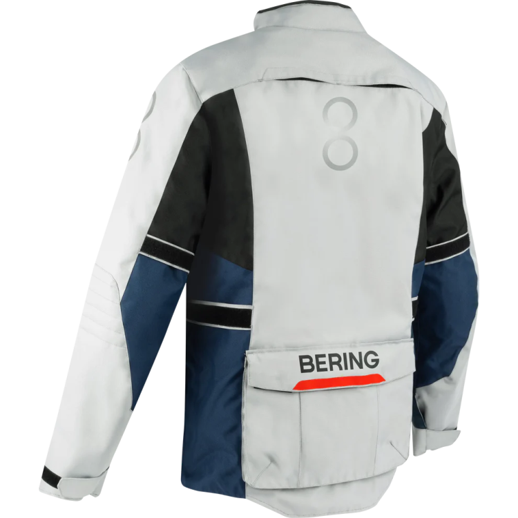 JACKET SIBERIA GREY/BLUE/RED | BERING