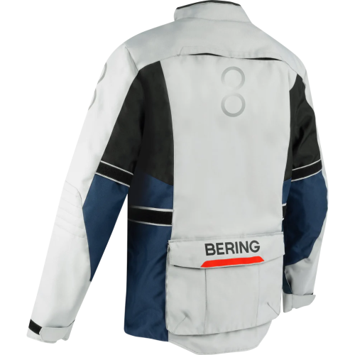 JACKET SIBERIA GREY/BLUE/RED | BERING