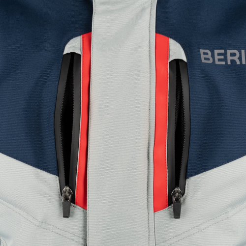 JACKET SIBERIA GREY/BLUE/RED | BERING