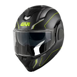 CASCO REVERSIBILE X.36 PULSE NERO GIALLO | GIVI