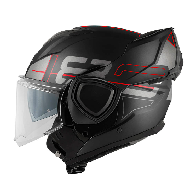 CASCO REVERSIBILE X.36 VERTIGO NERO ROSSO | GIVI