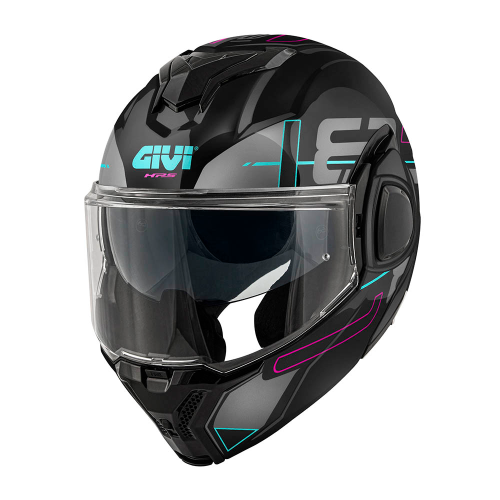 CASCO REVERSIBILE X.36 VERTIGO NERO FUCSIA | GIVI