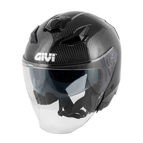 CASCO JET X.31 CARBONIO LUCIDO | GIVI