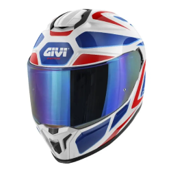 CASCO INTEGRALE 55.1 ZEPHIR BIANCO BLU ROSSO | GIVI