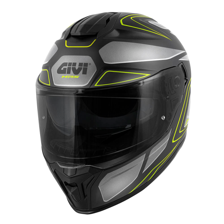 CASCO INTEGRALE 55.1 ZEPHIR NERO TITANIO GIALLO | GIVI