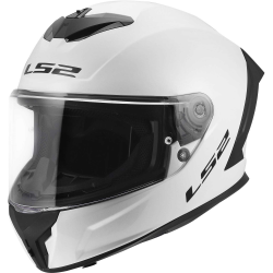 CASCO INTEGRALE LS2 FF820 RAPID III SOLID GLOSS WHITE | LS2