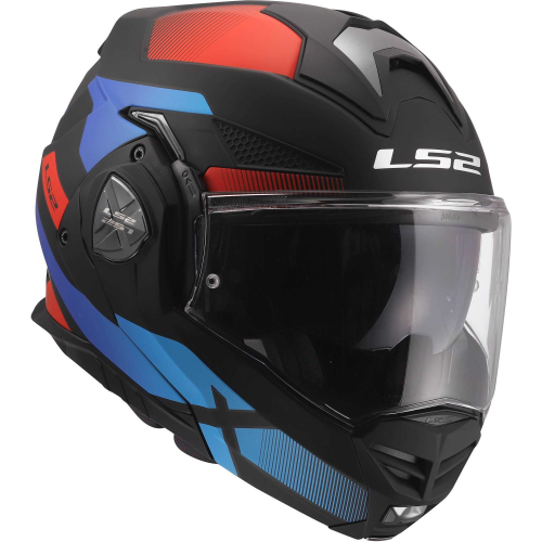 CASCO MODULARE LS2 FF901 ADVANT X NOVA BLACK RED BLUE 06  | LS2