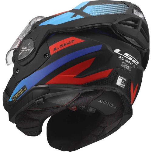 CASCO MODULARE LS2 FF901 ADVANT X NOVA BLACK RED BLUE 06  | LS2