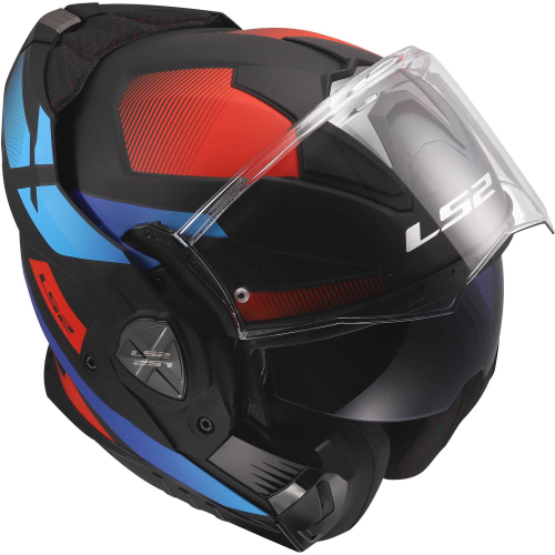 CASCO MODULARE LS2 FF901 ADVANT X NOVA BLACK RED BLUE 06  | LS2