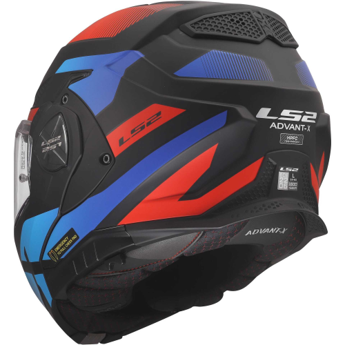 CASCO MODULARE LS2 FF901 ADVANT X NOVA BLACK RED BLUE 06  | LS2