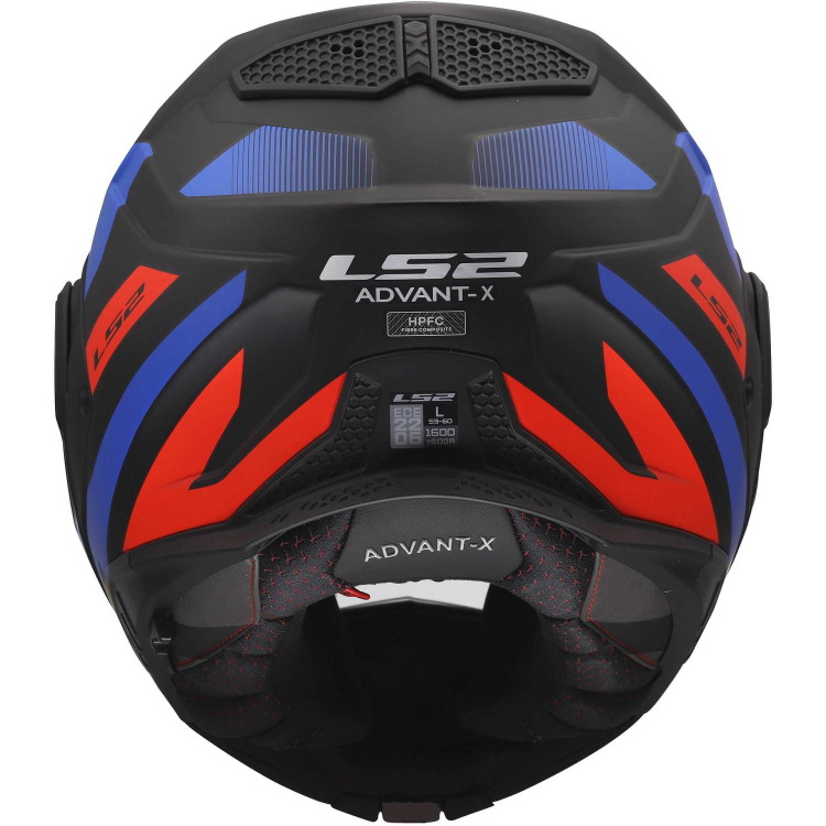 CASCO MODULARE LS2 FF901 ADVANT X NOVA BLACK RED BLUE 06  | LS2