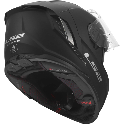 CASCO INTEGRALE LS2 FF818 STORM III SOLID MATT BLACK | LS2