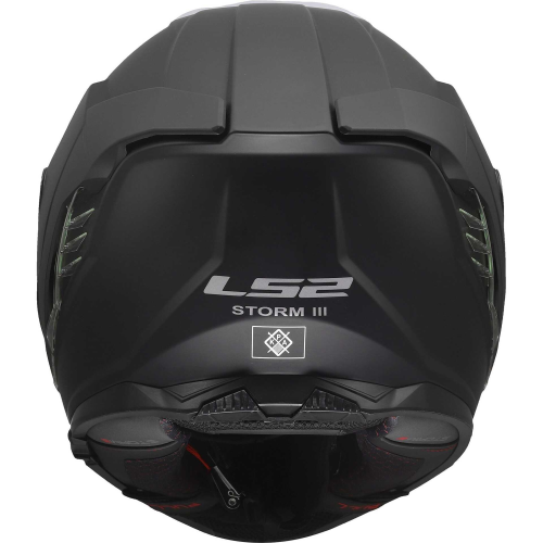 CASCO INTEGRALE LS2 FF818 STORM III SOLID MATT BLACK | LS2