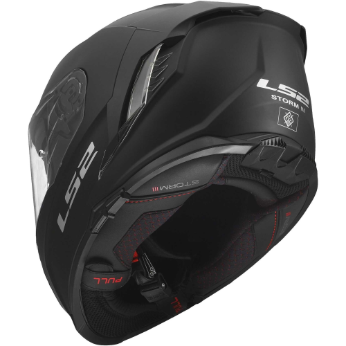 CASCO INTEGRALE LS2 FF818 STORM III SOLID MATT BLACK | LS2