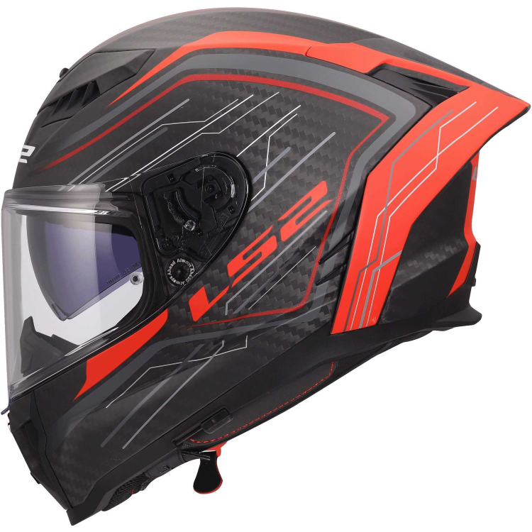 CASCO INTEGRALE LS2 FF807 DRAGON SUBIC RED | LS2