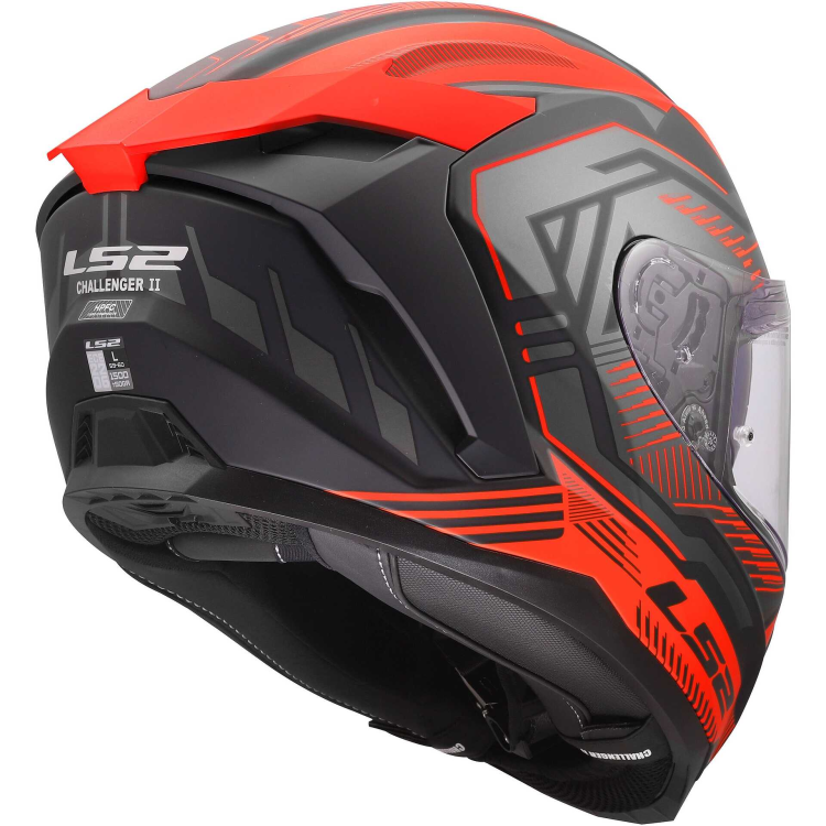 CASCO INTEGRALE LS2 FF817 CHALLENGER II DRAVIX RED | LS2