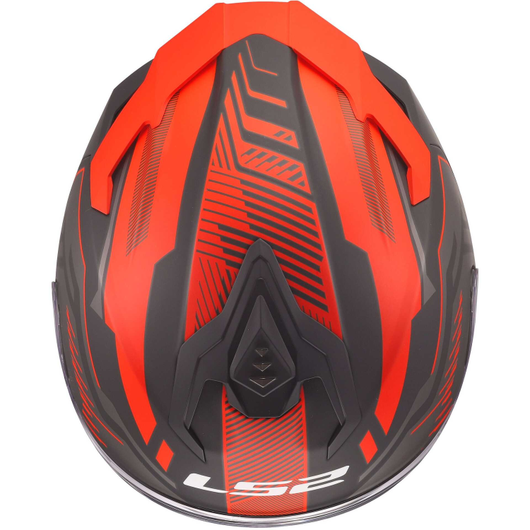 CASCO INTEGRALE LS2 FF817 CHALLENGER II DRAVIX RED | LS2