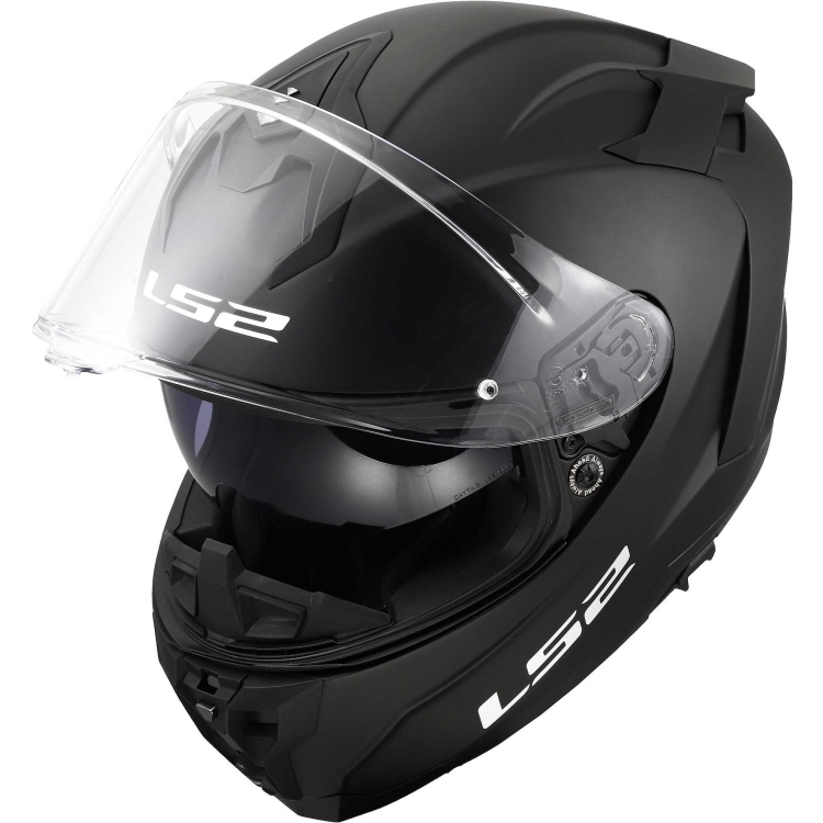 CASCO INTEGRALE LS2 FF817 CHALLENGER II SOLID MATT BLACK | LS2