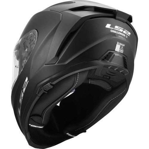 CASCO INTEGRALE LS2 FF817 CHALLENGER II SOLID MATT BLACK | LS2