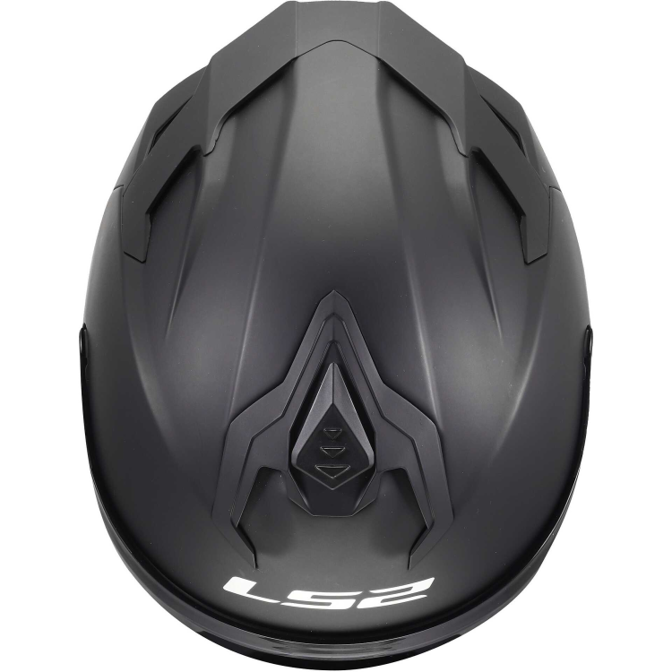 CASCO INTEGRALE LS2 FF817 CHALLENGER II SOLID MATT BLACK | LS2