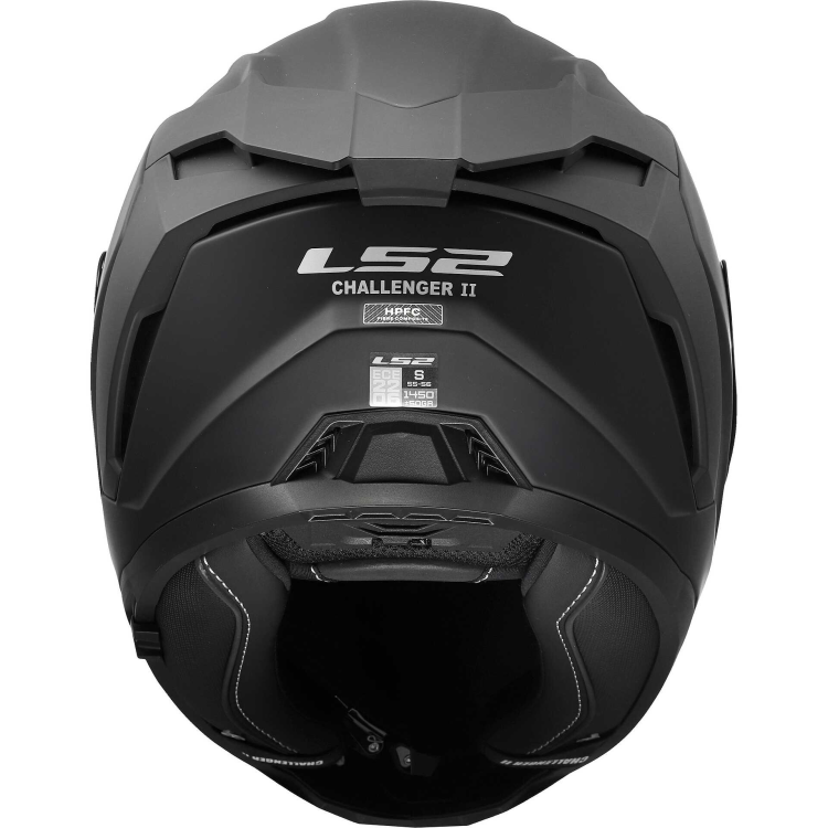 CASCO INTEGRALE LS2 FF817 CHALLENGER II SOLID MATT BLACK | LS2