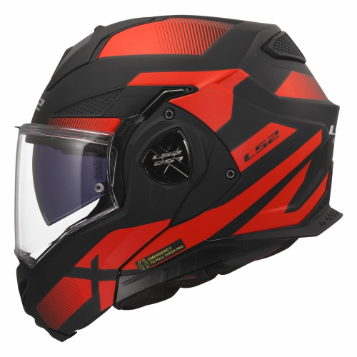 CASCO MODULARE LS2 FF901 ADVANT X NOVA BLACK RED 06  | LS2