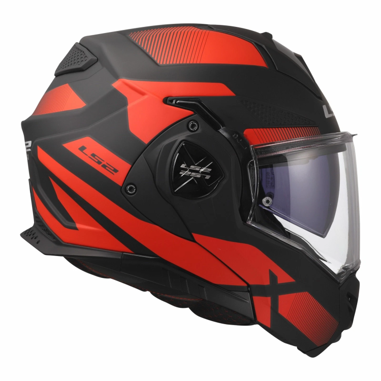 CASCO MODULARE LS2 FF901 ADVANT X NOVA BLACK RED 06  | LS2