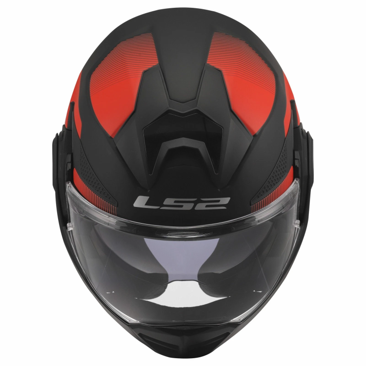 CASCO MODULARE LS2 FF901 ADVANT X NOVA BLACK RED 06  | LS2