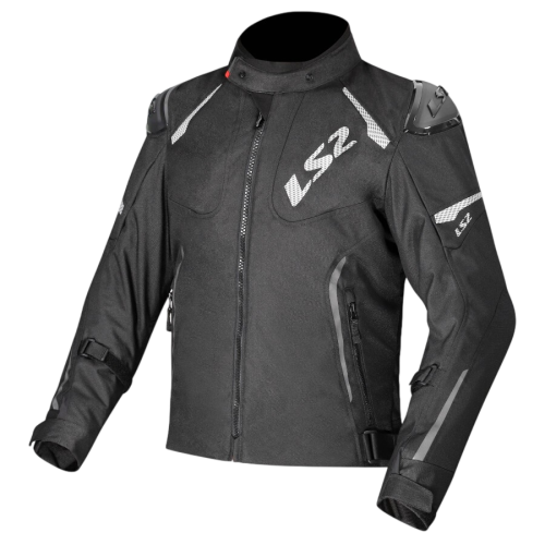 GIACCHE IMPERMEABILI LS2 ZOOM MAN JACKET BLACK | LS