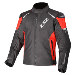 GIACCHE IMPERMEABILI LS2 ZOOM MAN JACKET BLACK RED | LS