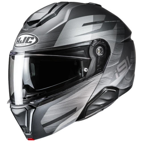 CASCO MODULARE HJC I91 DUSK GRIGIO OPACO | HJC
