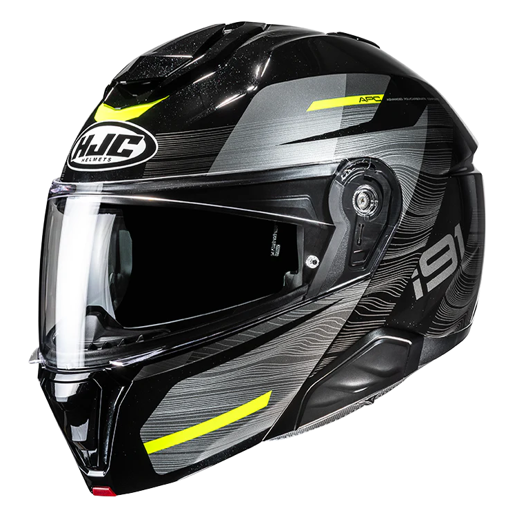 CASCO MODULARE HJC I91 DUSK GIALLO FLUO | HJC