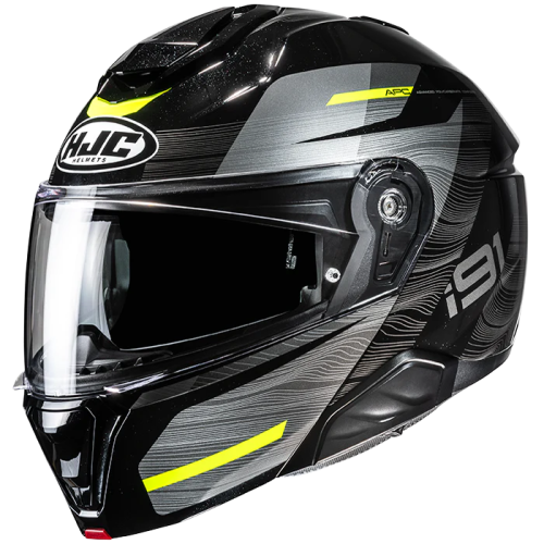 CASCO MODULARE HJC I91 DUSK GIALLO FLUO | HJC