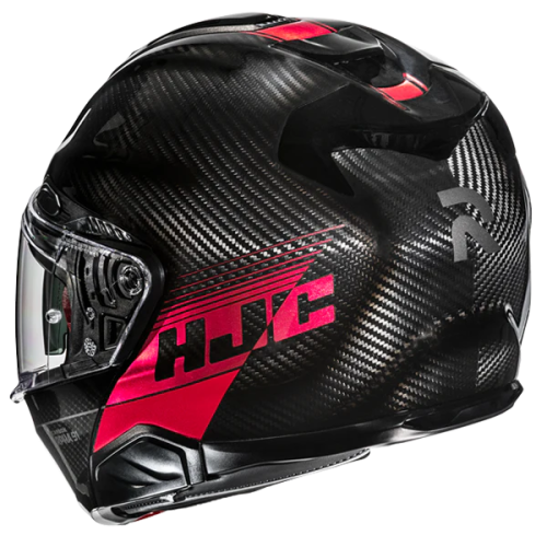CASCO MODULARE HJC RPHA91 CARBON ELIG ROSSO | HJC