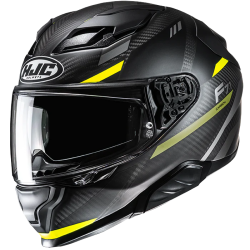 CASCO INTEGRALE HJC F71 CARBON ESIRA GIALLO FLUO OPACO | HJC