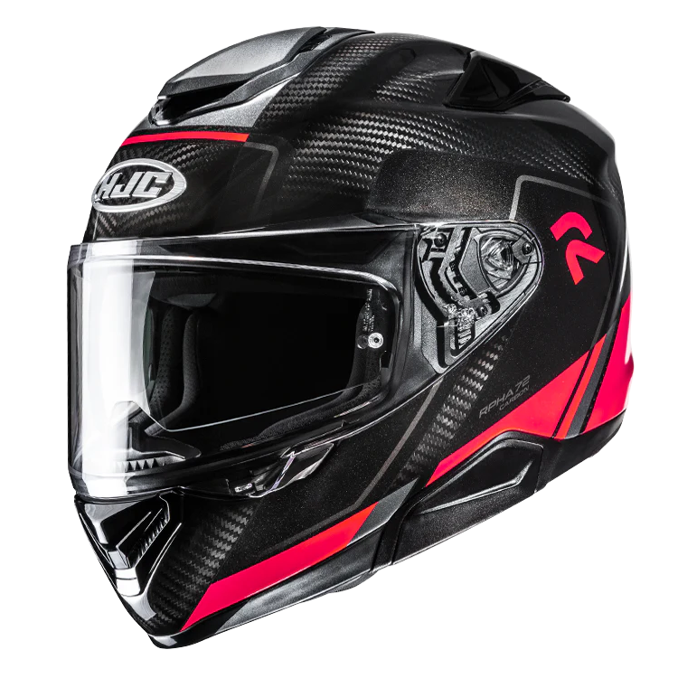 CASCO INTEGRALE HJC RPHA72 CARBON FYNEX ROSSO | HJC