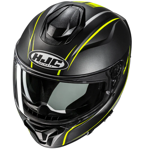 CASCO INTEGRALE HJC C71 QUEZ GIALLO FLUO OPACO | HJC