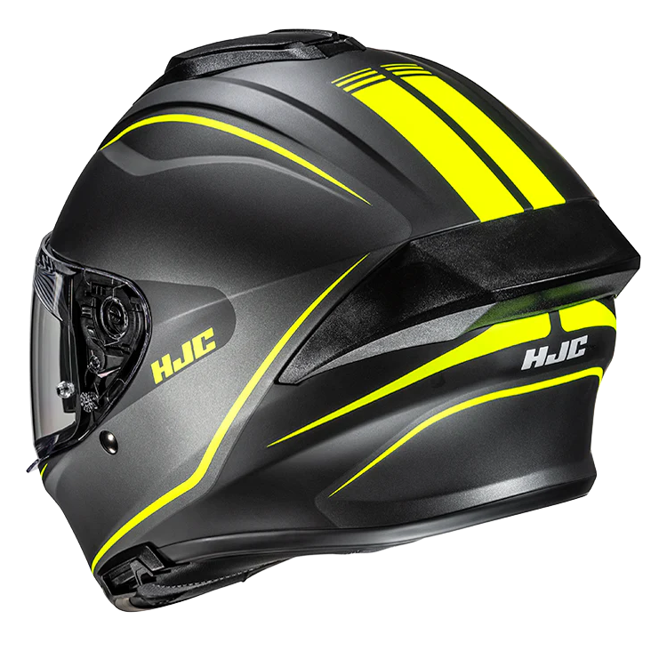 CASCO INTEGRALE HJC C71 QUEZ GIALLO FLUO OPACO | HJC