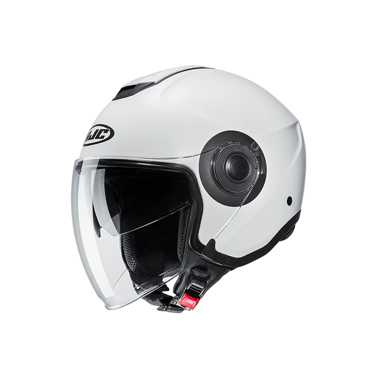 CASCO JET HJC I40N BIANCO PERLA OPACO | HJC