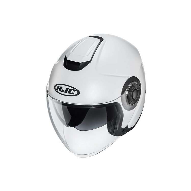 CASCO JET HJC I40N BIANCO PERLA OPACO | HJC