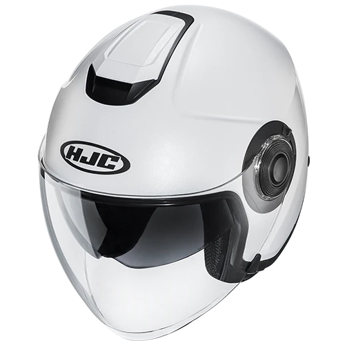 CASCO JET HJC I40N BIANCO PERLA OPACO | HJC